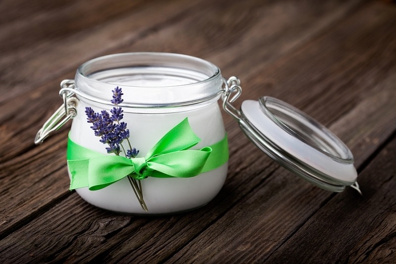 coconut oil diaper rash cream with lavender