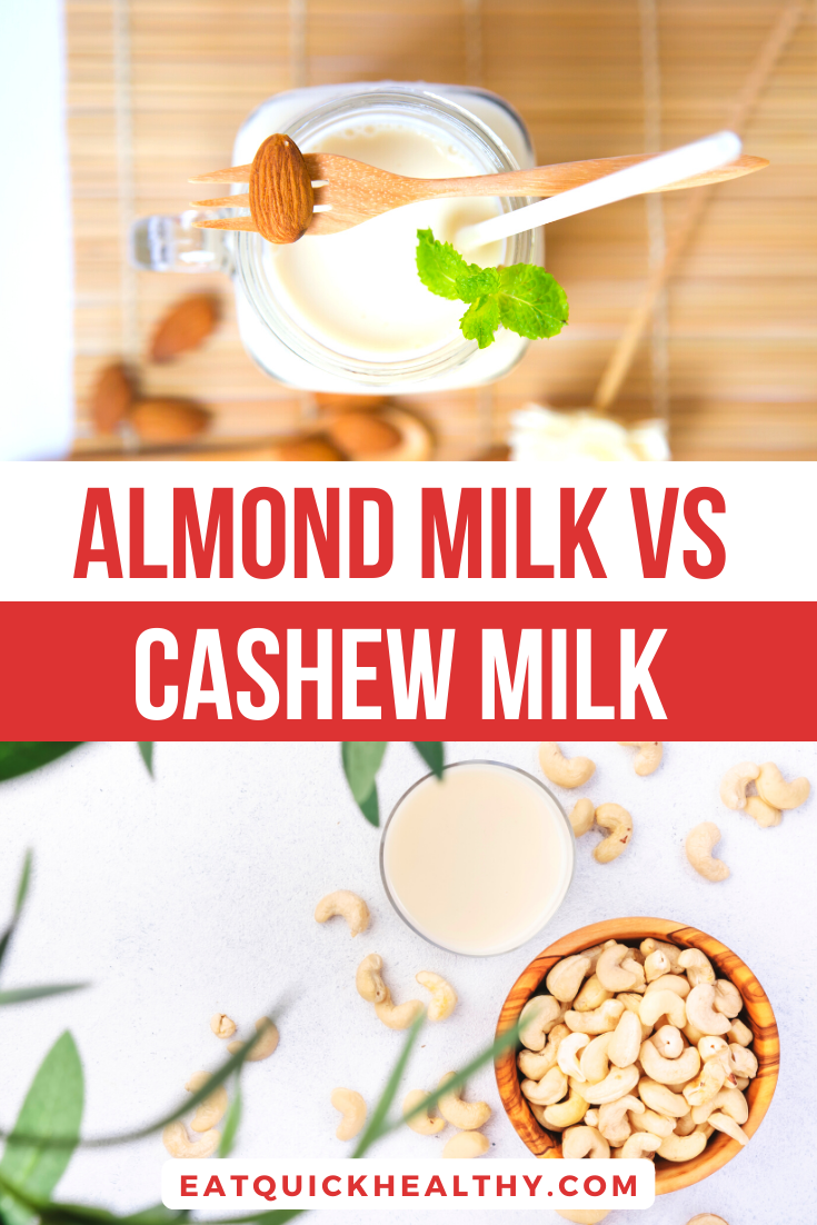 Almond Milk Vs Cashew Milk