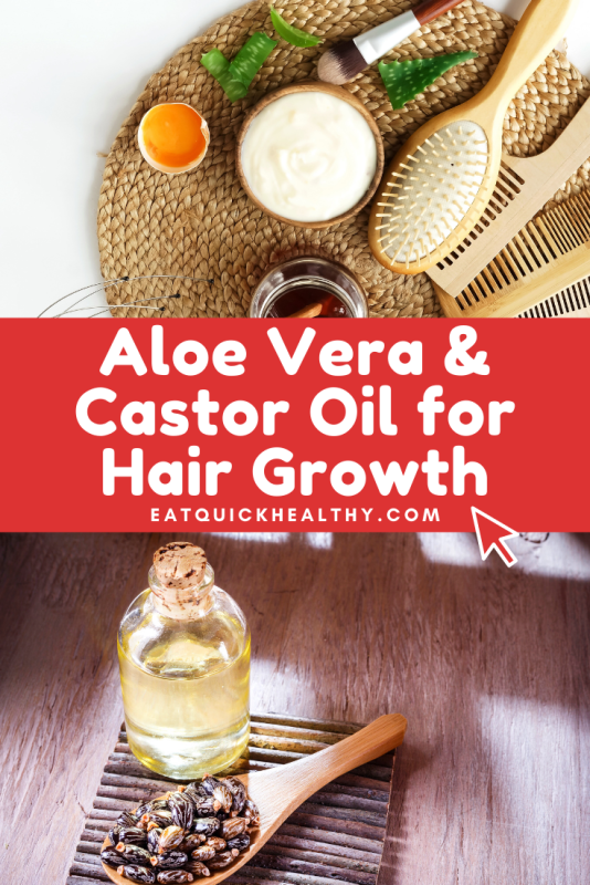 How To Use Aloe Vera And Castor Oil For Hair Growth