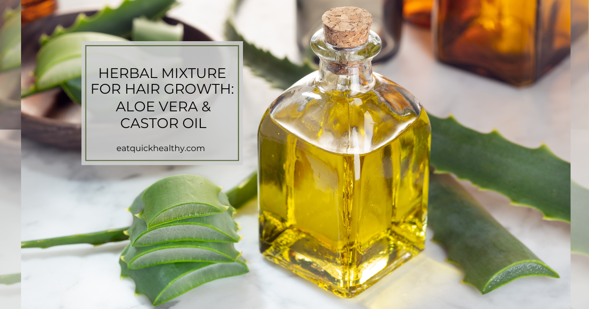 aloe vera and castor oil for hair growth