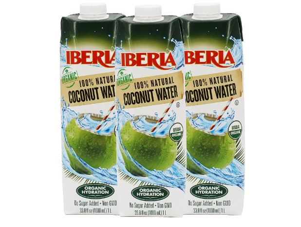 Iberia 100% Pure Organic Coconut Water