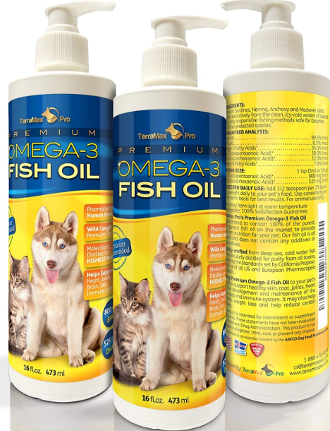 TerraMax Pro Premium Liquid Omega-3 Fish Oil